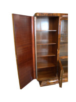 Zestaw gabinetowy art - deco / biurko, biblioteka, fotel / po renowacji