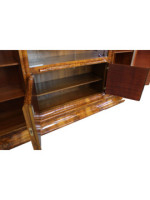 Piękna biblioteka art - deco w orzechu / po renowacji / antyki / dostawa