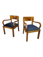Fotele art - deco po renowacji