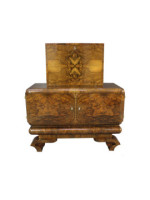 Unikatowy barek / pomocnik art - deco po renowacji